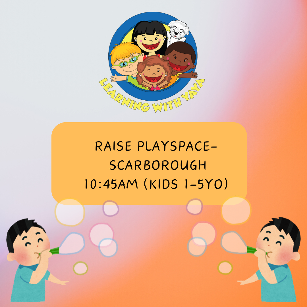 Tuesdays at 10:45am (1-5yo)- Scarborough