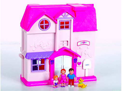 Let's play with the dollhouse!