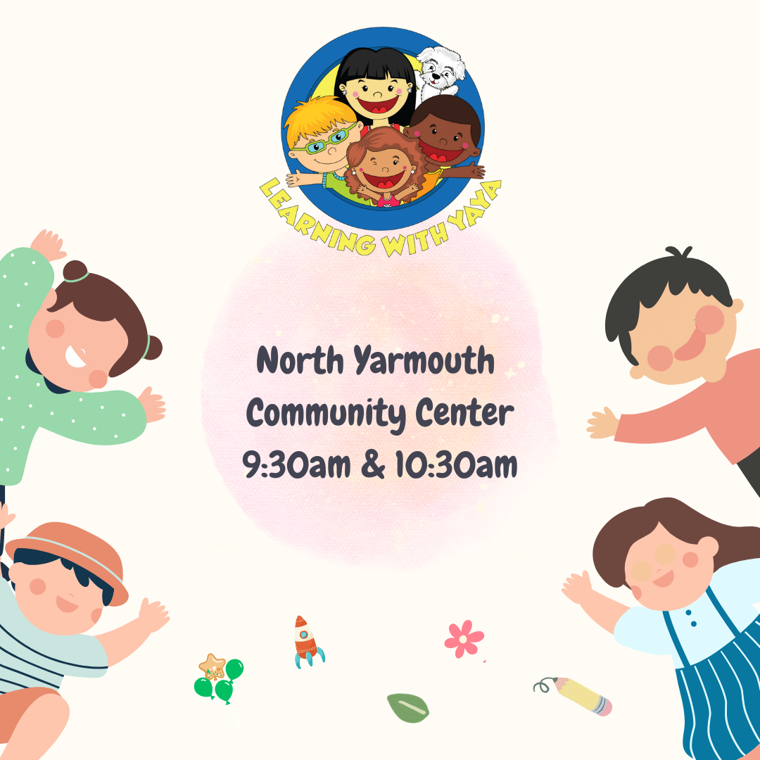 Fridays Spanish Class at 9:30am & 10:30am (1-5yo)- North Yarmouth