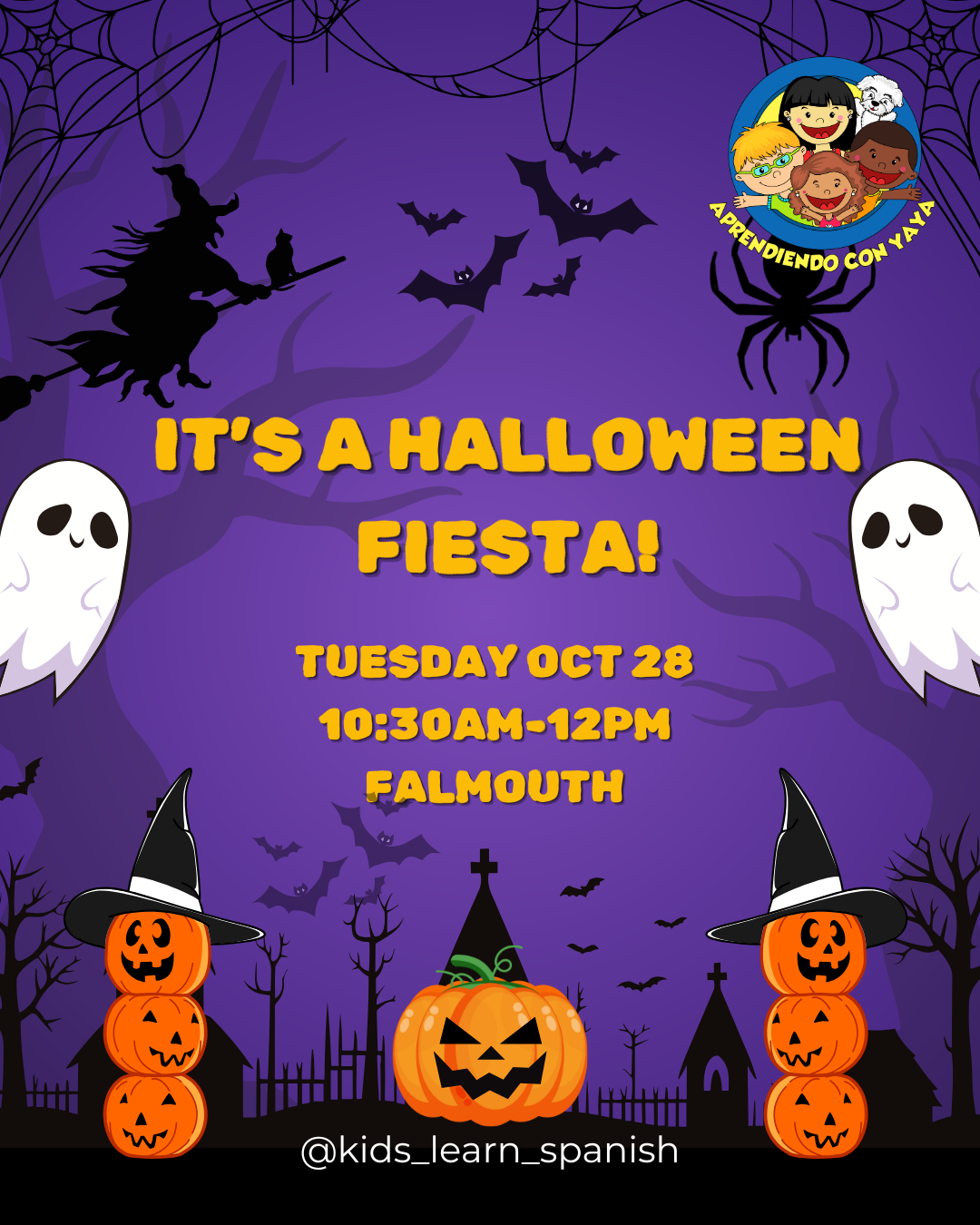 It's a Halloween fiesta!